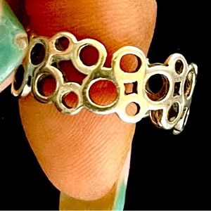 Sterling silver ring size 7.